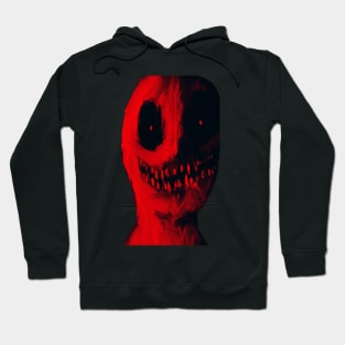 Red face Hoodie